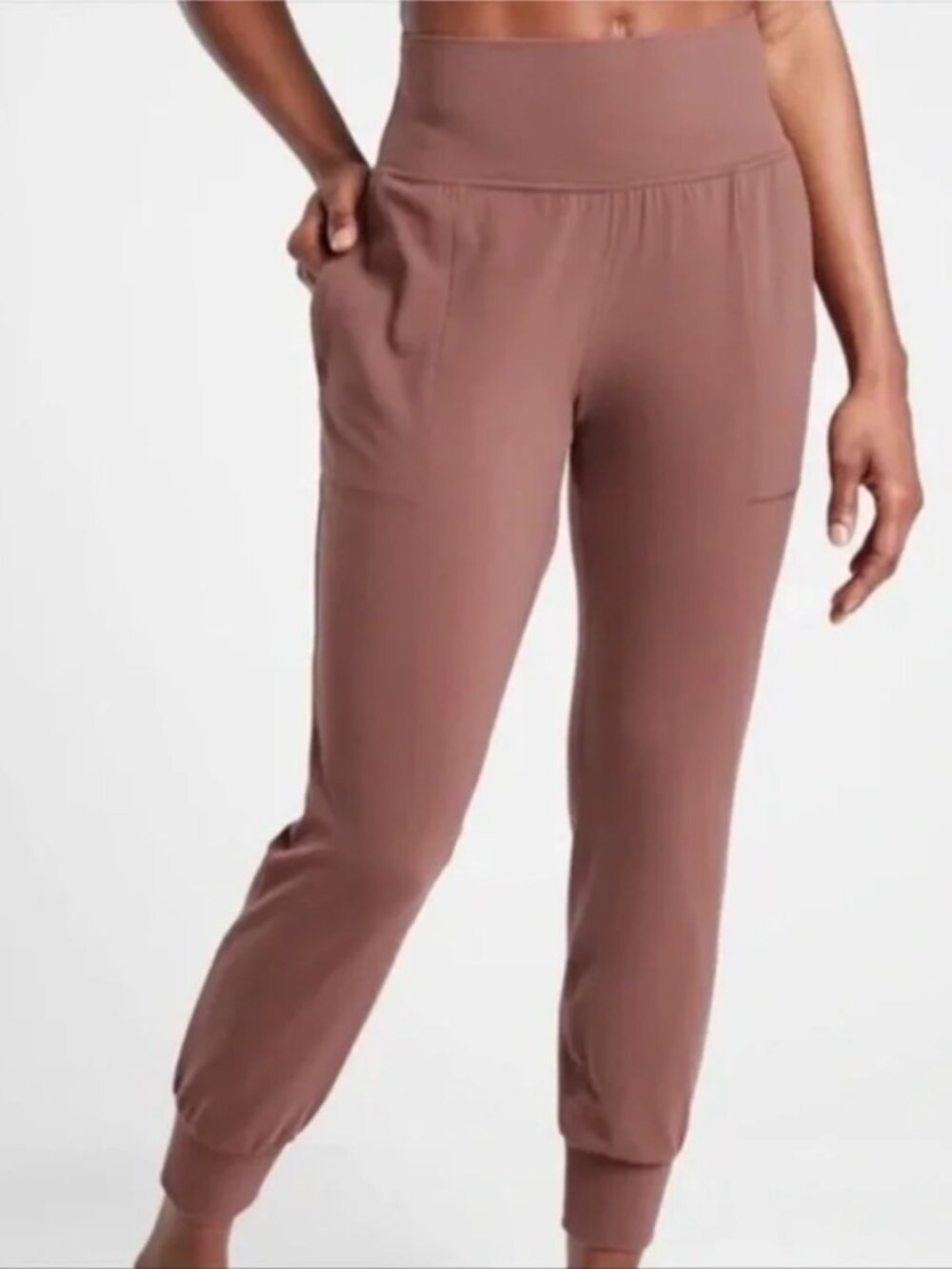 Athleta Salutation Jogger Powervita XXS Dusty Rose